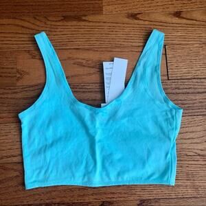TOPSHOP  Elastic Bralette in Blue Women’s Size 6P NWT